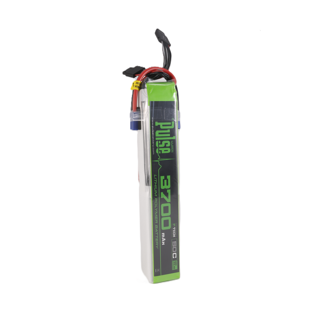 PULSE 3700mAh 50C 44.4V 12S P-Tech LiPo Battery - EC5 Connector