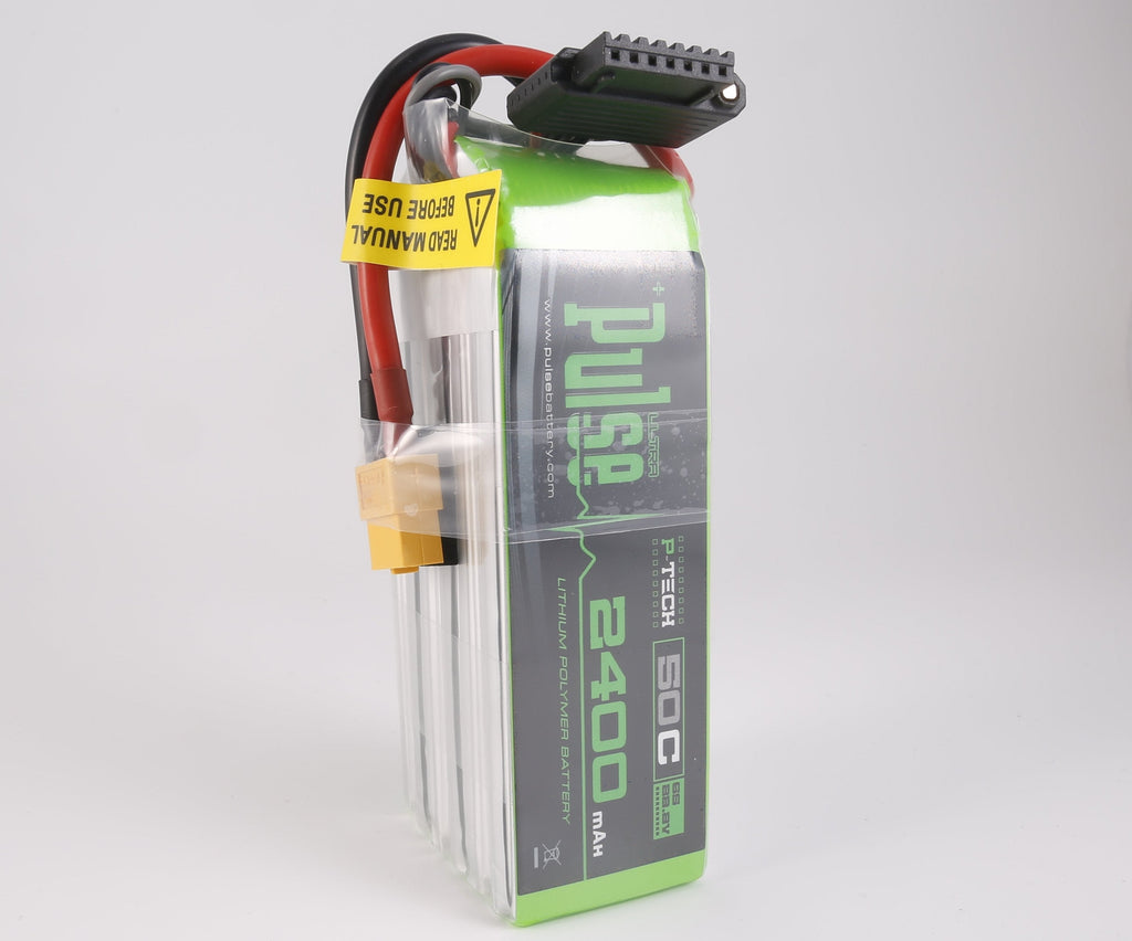 PULSE 2400mah 50C 22.2V 6S P-Tech LiPo Battery - XT60 Connector